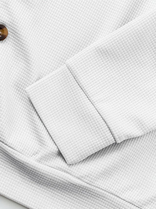 Camden | Textured Button-Front Overshirt Jacket