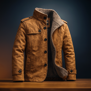 Beckham | Structured High-Collar Longline Statement Jacket