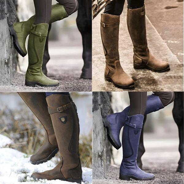 Aubrey | Sleek Tall Riding-Inspired Boots