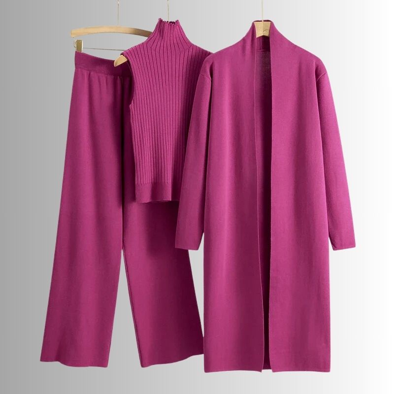 Aubrey | 3-Piece Elegant Knit Lounge Set
