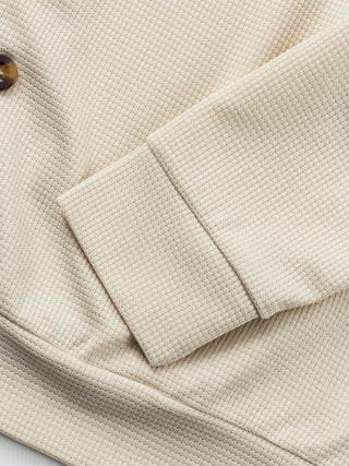 Camden | Textured Button-Front Overshirt Jacket