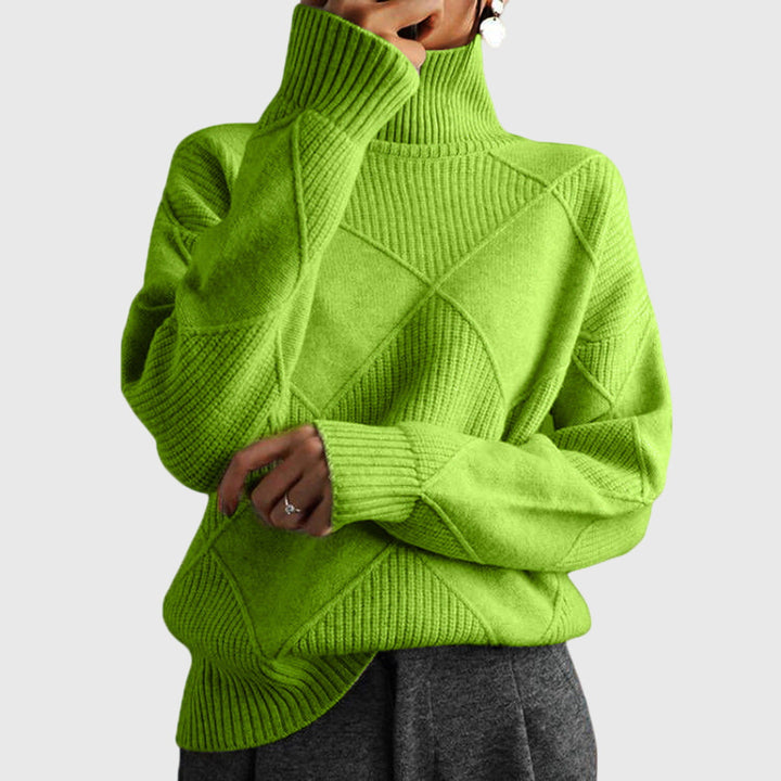 Angela™ - Turtleneck Sweater
