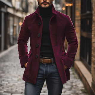Andrew | Vintage Tailored Curduroy Jacket