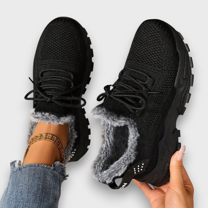 Chloe | Lace-Up Winter Sneakers