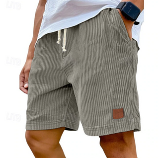 Carson | Classic Lace Summer Corduroy Shorts