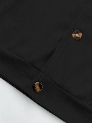 Camden | Textured Button-Front Overshirt Jacket