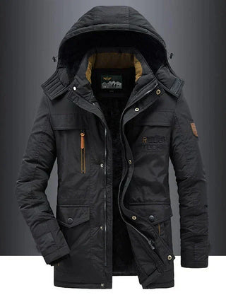 Aaron | Warm Structured Hooded Coat