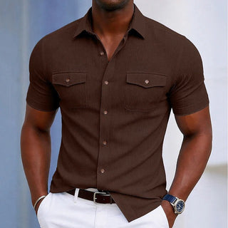 Calvin | Smart Casual Pocket Shirt