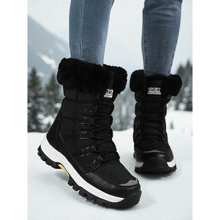 Annabel | Cozy Fur-Trimmed Winter Boots